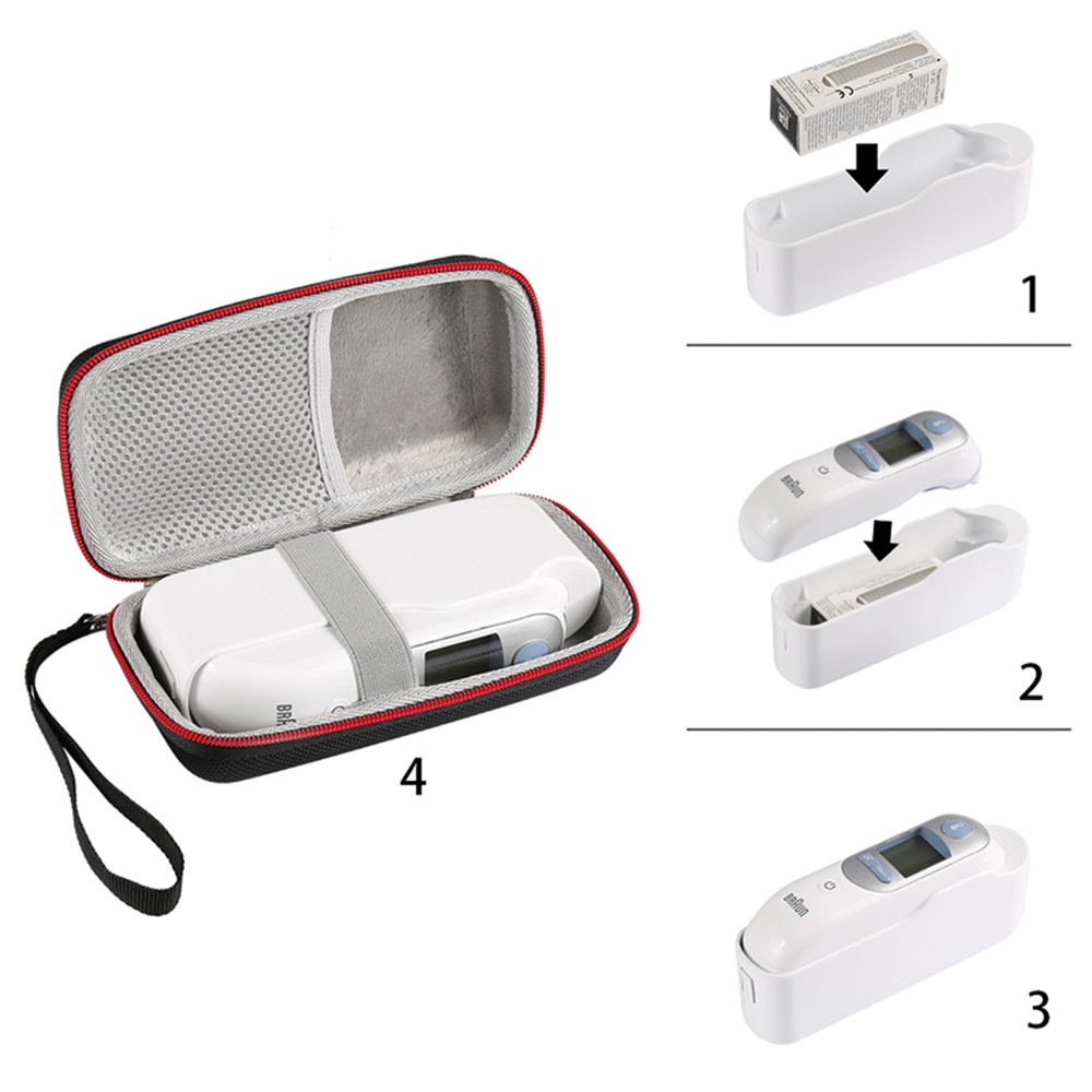 New Hard Portable Thermometer  - Braun Thermometer Thermoscan 7 评论和价格