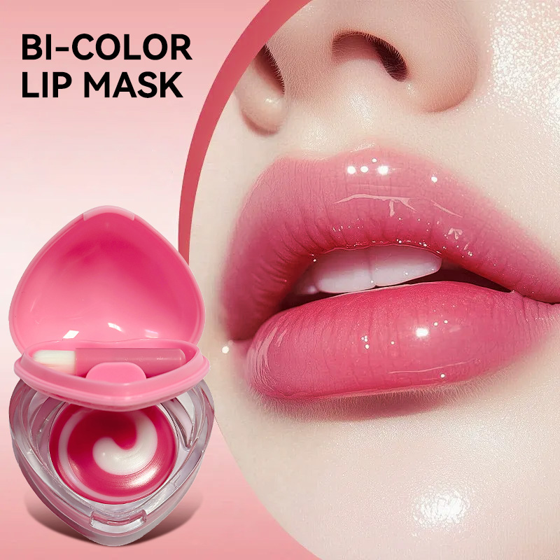 Luckgo Heart Double Color Lip  - Kids Face Mask 评论和价格