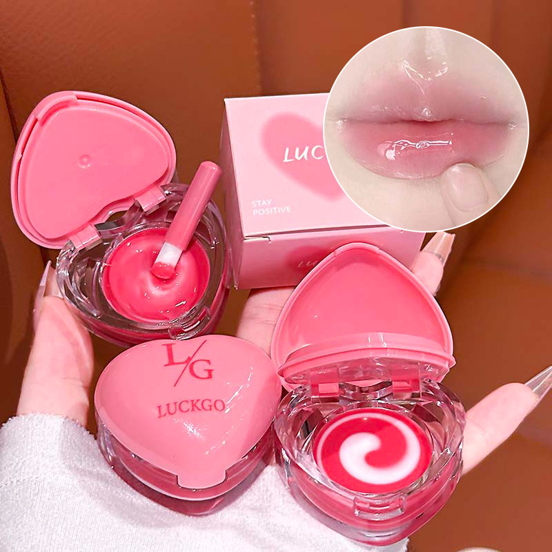 Luckgo Heart Double Color Lip  - Kids Face Mask 评论和价格