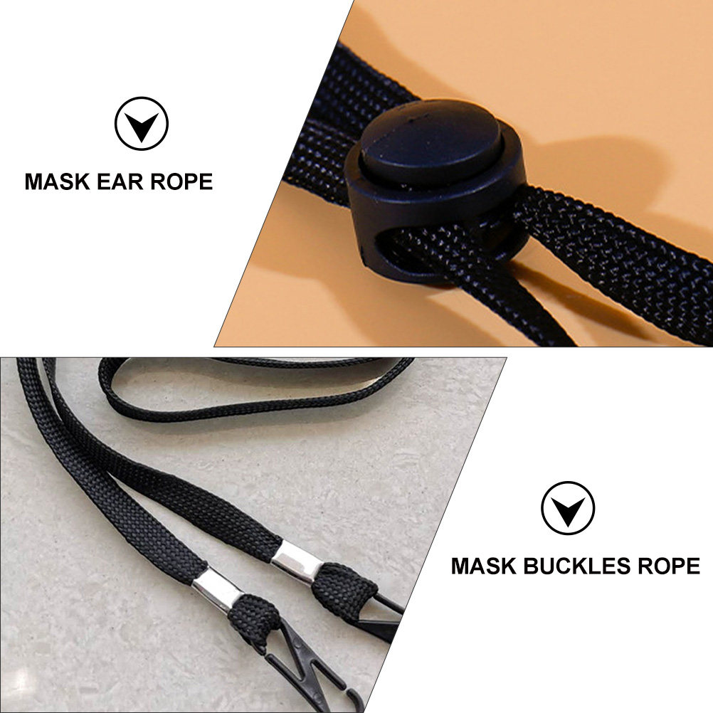 12Pcs Safety Mask Holder Adjus - Mask Lanyard Adjustable 评论和价格