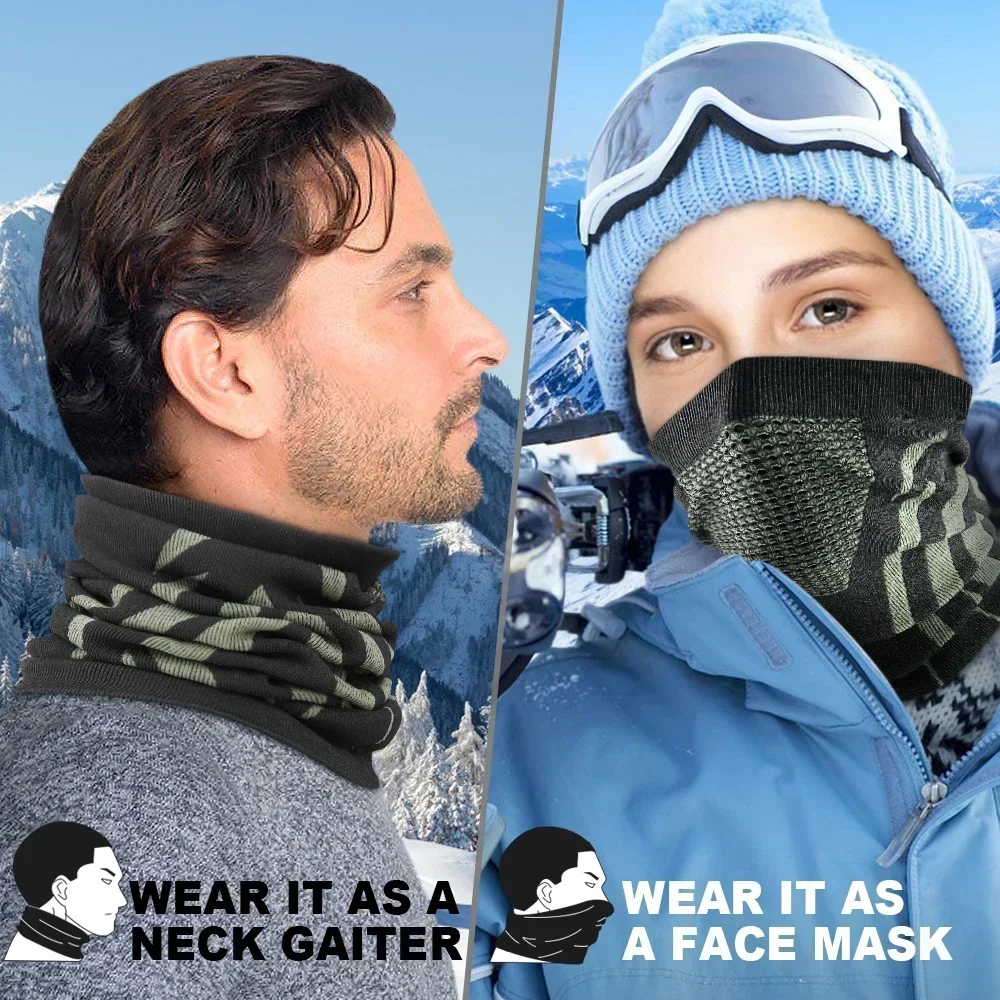 Winter Ring Tube Soft Bandana  - Respirator Half Face 评论和价格